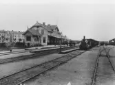 Södra station sett från väster, 1910-tal