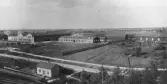 Vy över Centralverkstäderna mot nordväst, 1905