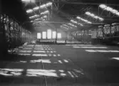 Traversbanan på vagnverkstaden på Centralverkstäderna, 1940-tal