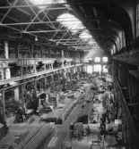 Spårväxelavdelning på Centralverkstäderna, 1950-tal