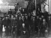 Personal på Centralverstädernas lokverkstad, 1925