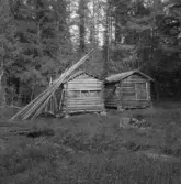 Falun, Omkring Grycksbo. Lador melan Bollbo och Larsarvet.
