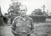 FN-tjänstgöring i Kongo 1961-62. 
Einar Sandberg.