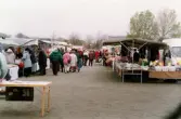 Jitex BK knallemarknad på Frejaplan i Mölndal, oktober 1993.