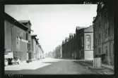 Magasinsgatorna på Alderholmen, bilden tagen 1937-38.