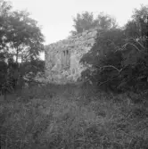 Falun, Hälla, Järlinden. Ruin av vapenhuset nära Hälla.