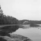 Säter, Gustafs, Dalälven, älvkröken från Gåsudden.