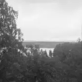 Falun, kring Hosjön från St Höjen, mot St Näs, Backberget och Lilla Näs.