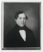 Porträtt på Carl Gustaf Björkman Vice häradshövding.