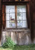 Fönster, Gammellåks i Karsjö, Karsjö 1:46, Järvsö socken. Foto den 1 juli 1994.