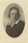 Porträtt av Marta Karlsson i Grythem, 1920-tal