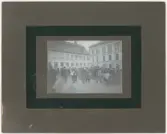 Marknad på Stora torget, Uppsala före 1902