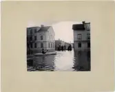 Översvämning i Fyrisån, Skolgatan - Götgatan, Uppsala