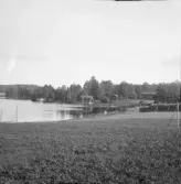 Falun, Kolbergsbo, Sundborn. Bad och uthus.