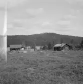 Falun, Karlsby, Sundborn. Sundéns stugor vid Karlsby fäbodar.