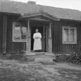 Falun, Karlsby, Sundborn. Brokvist hos Åsbergs i  Karlsbyheden.