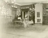 Matsalen i Gysinge herrgård.