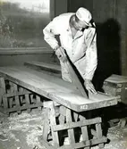 Järnbrott
Käppen (Metkroken)
Sågning i lättbetongplank 