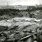 Länsmansgården
Sprängningsarbeten