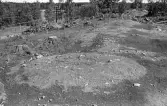 Romfartuna sn Äs RAÄ 119 Arkeologisk undersökning utförd av Vlm / Åke Hyenstrand och 
Ann Nilsson 1967
A2 Stensättning, rund (Södra delen) efter ytrensning. Foto från SO.