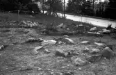 Romfartuna sn Äs RAÄ 119 Arkeologisk undersökning utförd av Vlm / Åke Hyenstrand och Ann Nilsson 1967.
A2 Stensättning, rund (Södra delen) efter rensning.
