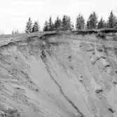 Romfartuna sn Äs RAÄ 119 Arkeologisk undersökning utförd av Vlm / Åke Hyenstrand och Ann Nilsson 1967
A3 Stenkista, raserad, belägen vid grustagskant NNÖ respektive Ö om gravfältet.