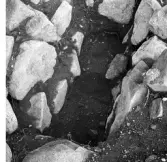 Romfartuna sn Äs RAÄ 119 Arkeologisk undersökning utförd av Vlm / Åke Hyenstrand och Ann Nilsson 1967
A5 Stenkista (Södra delen) bottnen.
:: Samhör med:  Inv.nr 18164