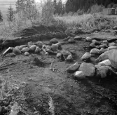 Romfartuna sn Äs RAÄ 119 Arkeologisk undersökning utförd av Vlm / Åke Hyenstrand och Ann Nilsson 1967
A10 Stensättning, rund.