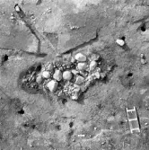 Romfartuna sn Äs RAÄ 119 Arkeologisk undersökning utförd av Vlm / Åke Hyenstrand och Ann Nilsson 1967
Tornfoto.
Samhör med:  Inv.nr 18164