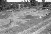 Romfartuna sn Äs RAÄ 119 Arkeologisk undersökning utförd av Vlm / Åke Hyenstrand och Ann Nilsson 1967
Översikt efter avtorvning.