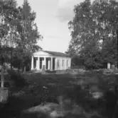 Falun, Sundbornsbyn. Sundborn, bisättningshuset vid Kyrkan.