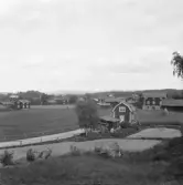 Falun, Sundbornsbyn. Sundborn, Sundbornsbyn från Kartbackens missionshus.