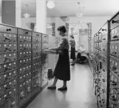 Postsparbanken. Anmälningskortsregistret, på 4 trappor.