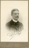 Porträtt av Axel Robert Rettig född 1878-03-31. Foto från 1900.