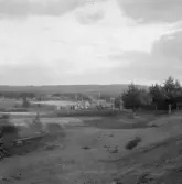 Falun, Finngärde, Sundborn. Finngärde från åsen.