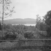 Falun, Finnbodarna, Sundborn. Mörberget och Håsjön från Finnbodarna.