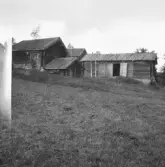 Falun, Sundborn, Rostberg. Rönnbergs uthus i nedre Rostberg.