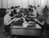 Kapitalkontobord på bokföringsavdelningen.