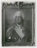 Porträtt på Claes Ekeblad född 30 mars år 1706 i Elbing och död 9 oktober år 1771 i Stockholm. Svenskt riksråd