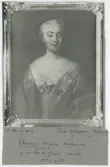 Porträtt på 30a Ekman, Maria Katarina gift Grubb född år 1714.
