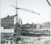 Västerås, Centrum, kv. Lennart.
Nybyggnation av EPA. 1964.
