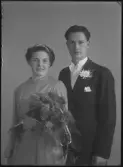 Brudpar. Sigurd Olsson. Ur Gustaf Åhmans samling.