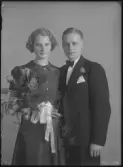 Brudpar. Birger Gerlin. Ur Gustaf Åhmans samling.