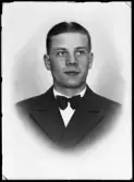 Mansporträtt. Fröken Holm, Årby (av Gösta Andersson). 
Ur Gustaf Åhmans samling.