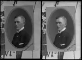 Mansporträtt. Fru Gustafsson, Gränby.
Ur Gustaf Åhmans samling.