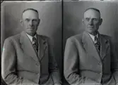Mansporträtt. Aug. Andersson, Vänsta.
Ur Gustaf Åhmans samling.