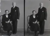 Grupporträtt, två personer.
O.V. Norlin, Sörstafors.
Ur Gustaf Åhmans samling.