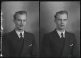 Porträtt. Kurt Eriksson. Ur Gustaf Åhmans samling.