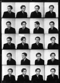 Porträtt. Erik Öhrn, Vänsta.
Ur Gustaf Åhmans samling.