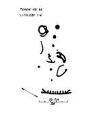 Hällristning Litsleby. Tanum 60:1, L1968:7609